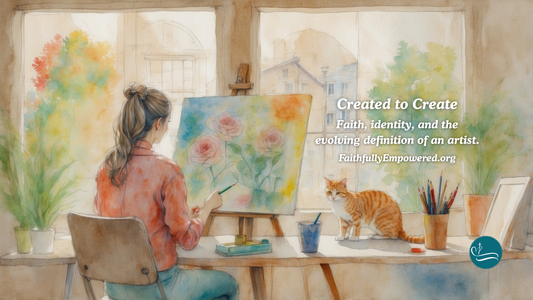 Podcast Episode 12, Created to Create: Faith, identity, and the evolving definition of an artist | Show Notes