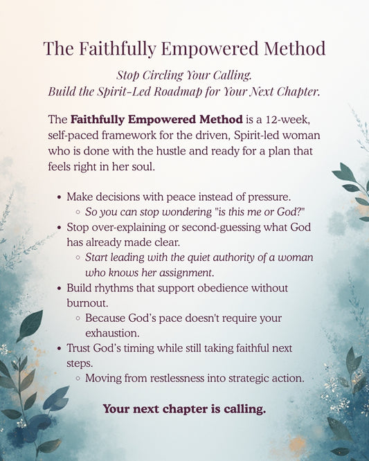 The Faithfully Empowered Method