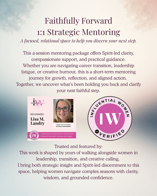 Faithfully Forward Mentoring: Christian Goal-Setting & Support