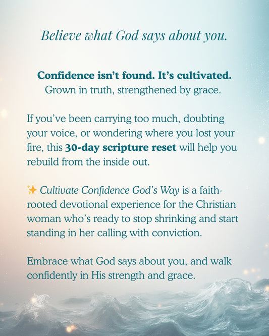 Cultivating Confidence: Digital Devotional & Affirmation Pack